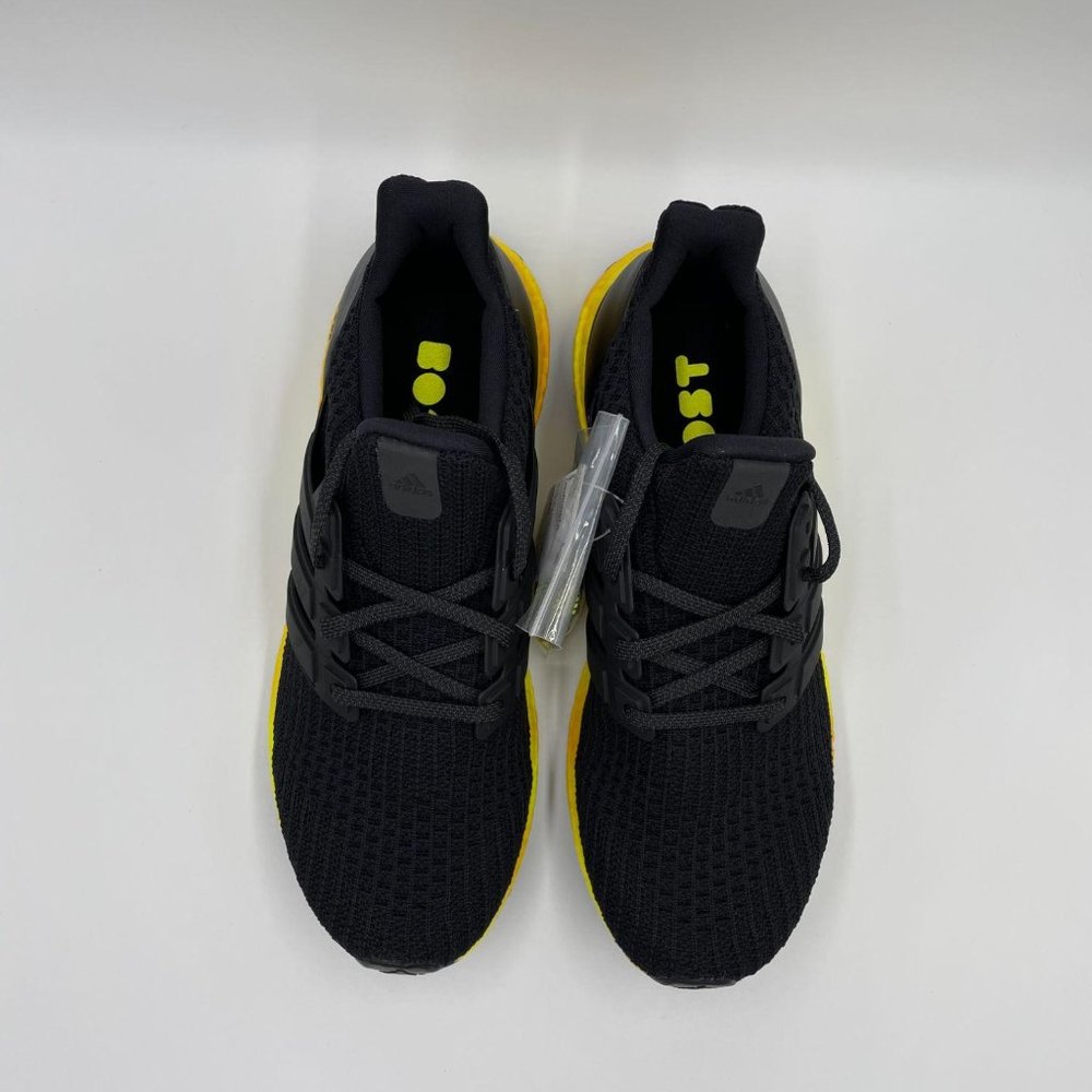 Adidas Ultraboost Black / Yellow Mens Shoes - Picture 5 of 8